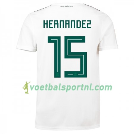 Mexico Hernandez 15 Uit Shirt WK voetbal 2018